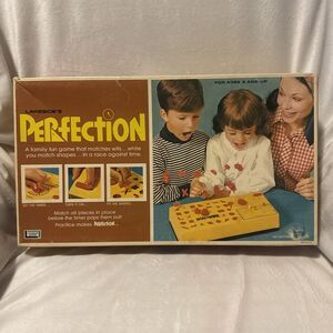 Vintage Perfection 1973 Family Board Game Lakeside # 8370